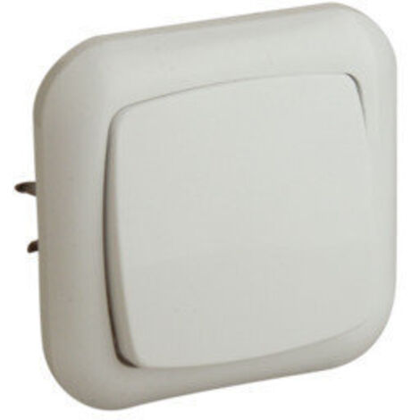Interruptor empotrable 6 A/250 V Electro Dh 36.530/CR, color blanco, 8430552083961