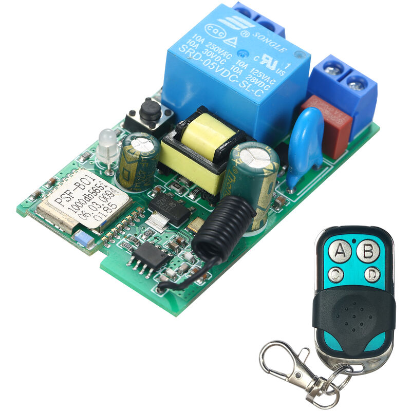 

Interruptor eWeLink DC 5V / AC85-250V Wifi RF 433MHz Modulo de rele Smart Home Automation Modulos Telefono aplicacion de control remoto del