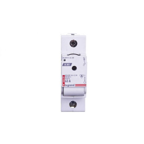 Interruptor fusible 1P 63A D02 R301 606609
