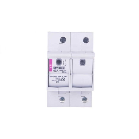 Interruptor fusible 2P 63A STV D02 002271003