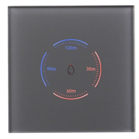 Interruptor inteligente WiFi para calentador de agua de 40 A y 8000 W, compatible con Alexa y Google Home.