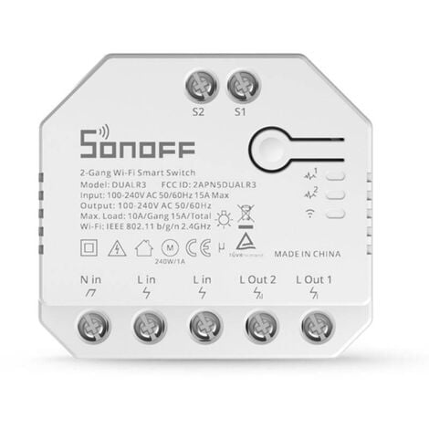 Interruptor Inteligente Wifi Programable Smart Light SONOFF -