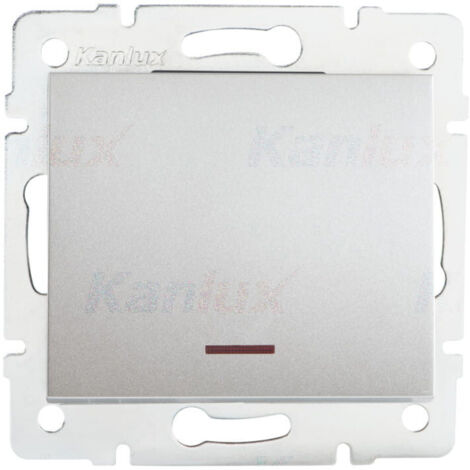 Interruptor LED unipolar LOGI plata Kanlux 25197