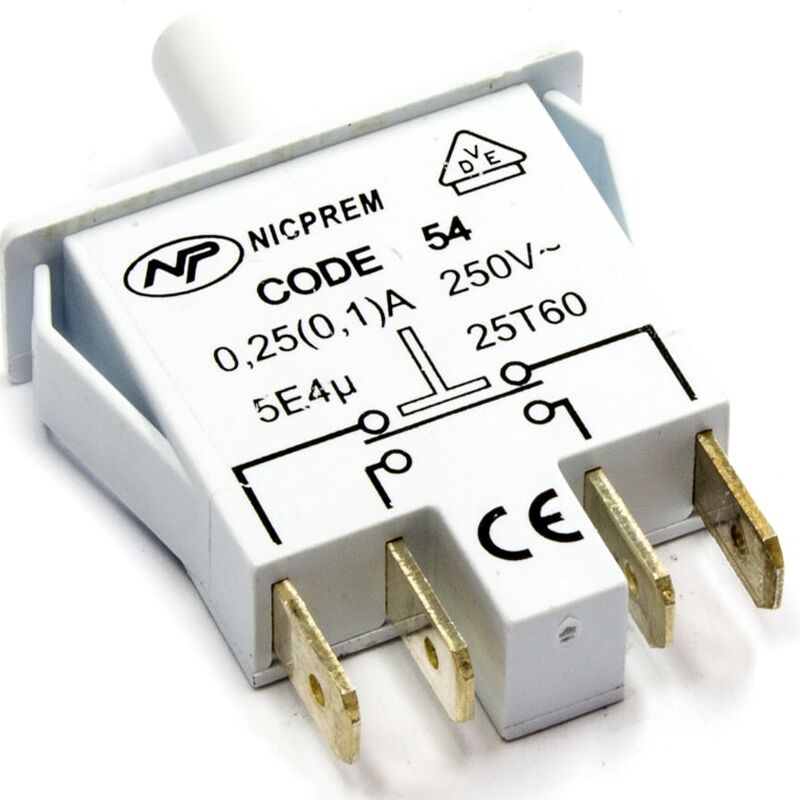 

Reporshop - Interruptor Luz Frigorifico Nofrost Bosch Beko 4220130185 Original