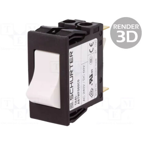 Interruptor Magnetotermico 240vac  60vdc 20a Dpst Ta45-abtwf200c0