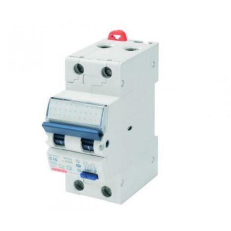 Interruptor magnetotÉrmico diferencial compacto gewiss 1p+n c32 gw94010