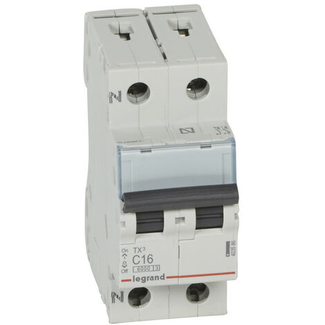 Interruptor magnetotérmico Legrand 403584 TX3 6KA C P+N 6A