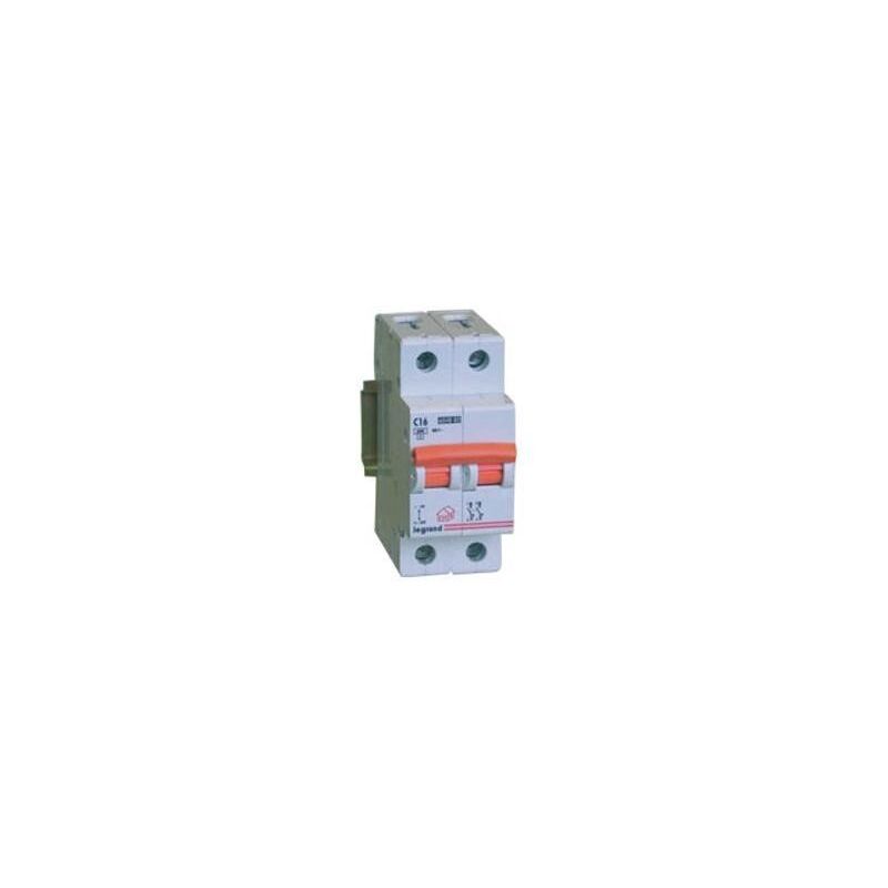 

Interruptor magnetotermico para vivienda Legrand 419939 RX3 2 polos 6KA 40A