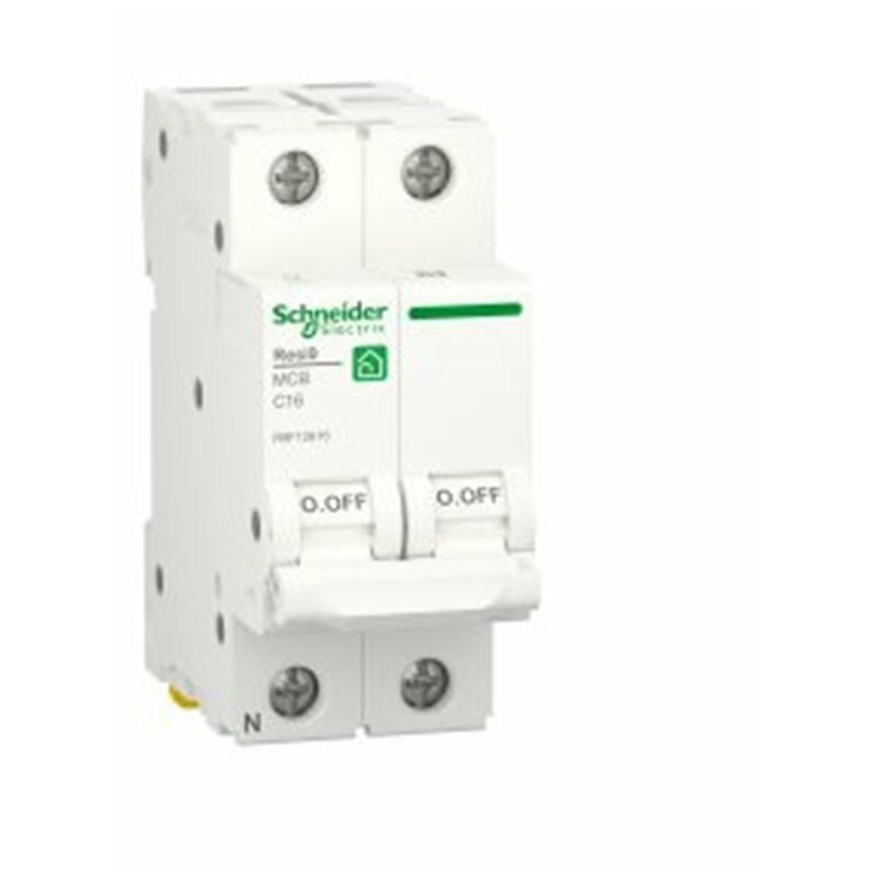 

Interruptor magnetotermico para vivienda Schneider Electric R9F12616 1p+N 16A