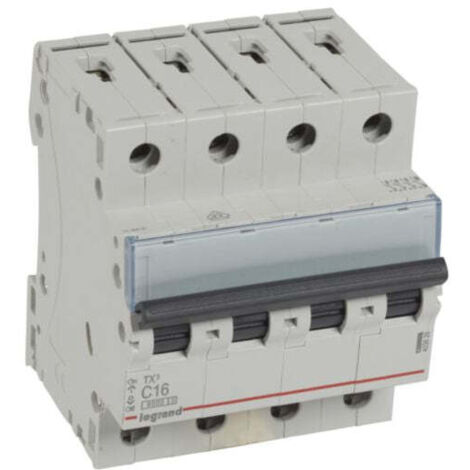 Interruptor magnetotérmico TX3 6kA-C 4P 16A