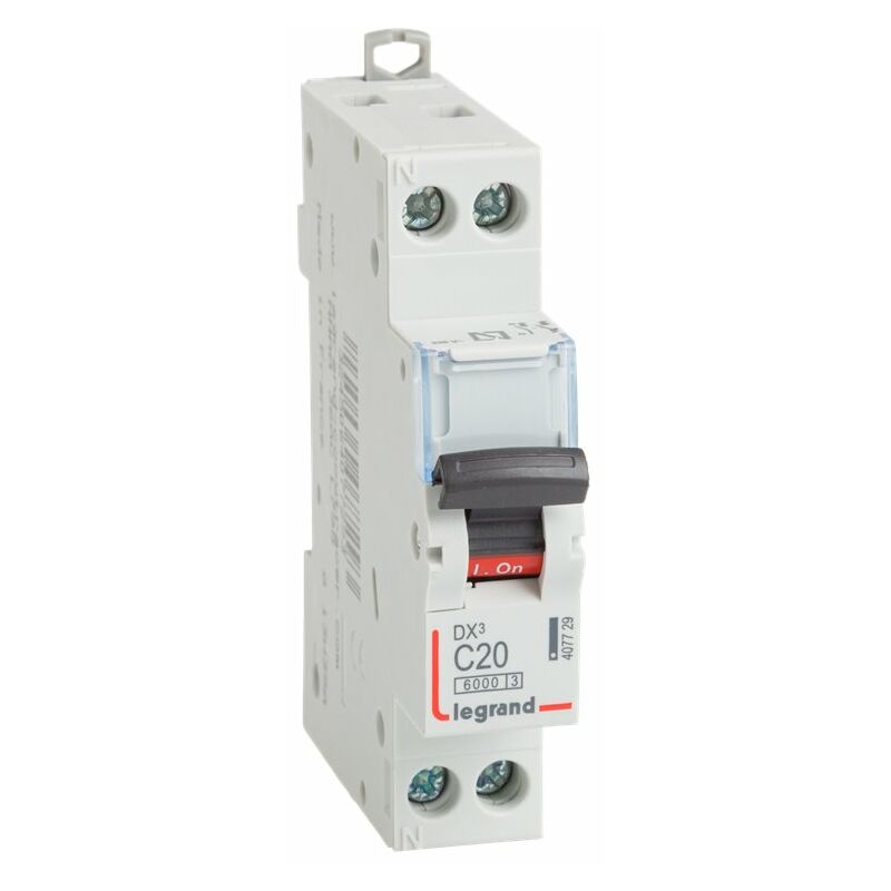 

Legrand - MAGNETOT.DX3 6/10KA P+N C20 1MOD.