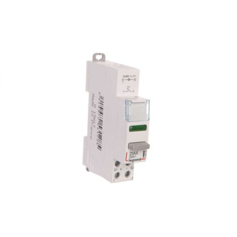 Interruptor modular biestable con lámpara LED 1Z 20A 1248V ACDC LP441 412912