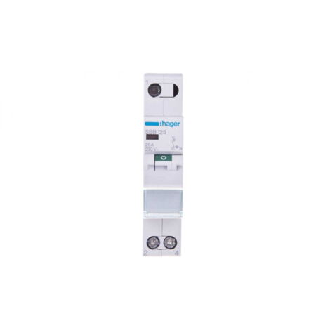 Interruptor modular con indicador luminoso 25A 1P SBB125