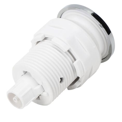 Interruptor neumático de presión de aire impermeable, botón neumático con orificio de 28 mm, material ABS y cromado de alta calidad.