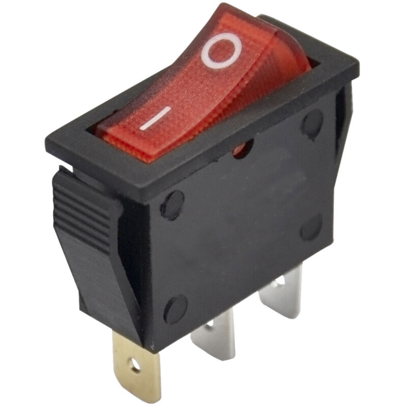 

Bolsa 5 ud. interruptor on/off tipo SPST con luz 16A 250V (GSC 1105502)