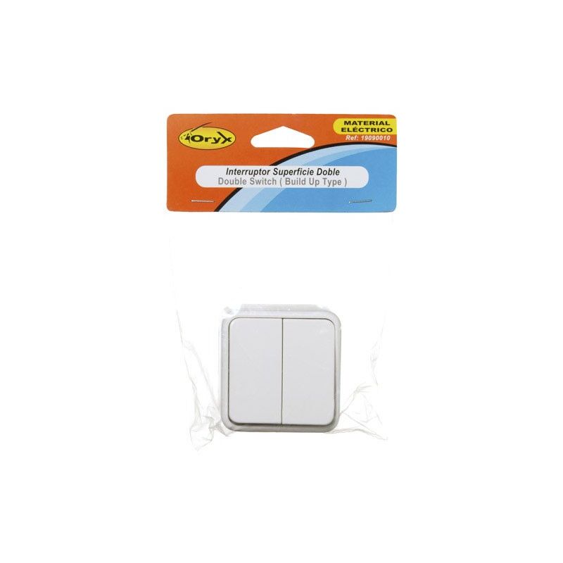 

Interruptor superficie doble - Oryx