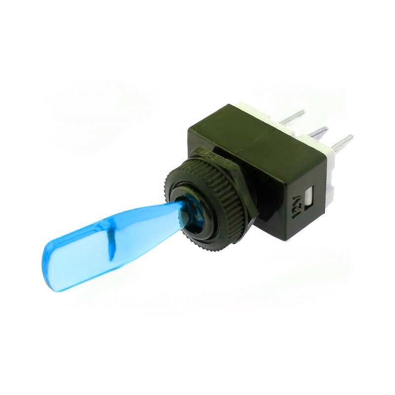 

Interruptor Palanca Iluminado 12V AZUL 6A/12Vdc ON-OFF