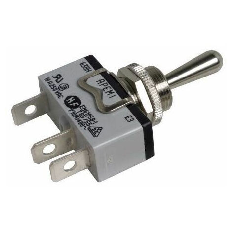 Interruptor Palanca On-off (on) Sp3t 10a/250vac Apem 638h