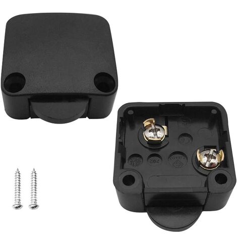 Interruptor para armarios 1A 250V Negro