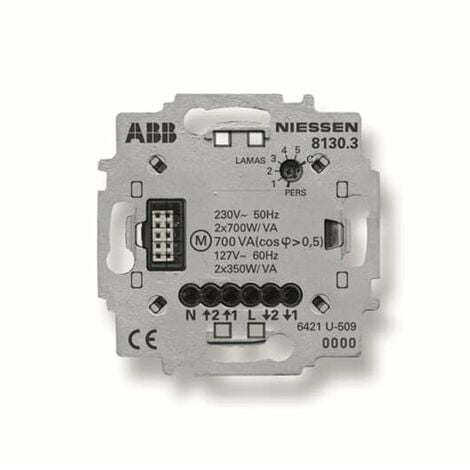 Interruptor para persiana electronico Niessen 8122