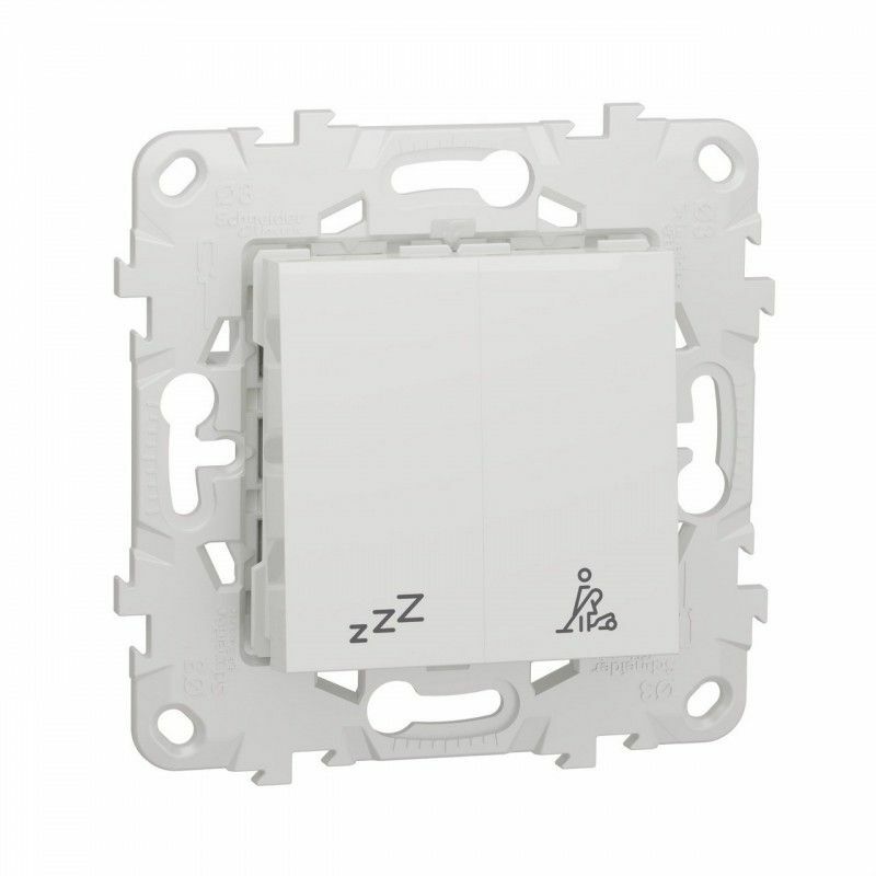 

Interruptor pasen - esperen + bastidor polar SCHNEIDER NU521718