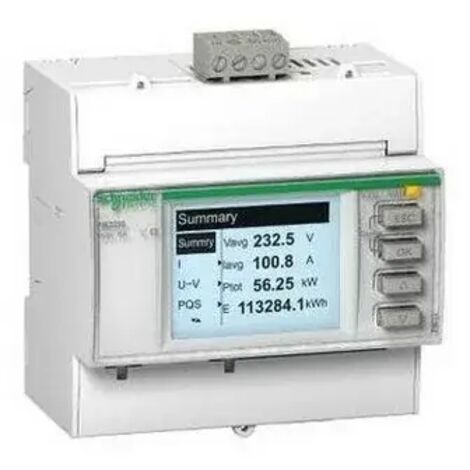 Interruptor PM3255 de SCHNEIDER con alarma 2ED/2SD y THD para control eficiente.