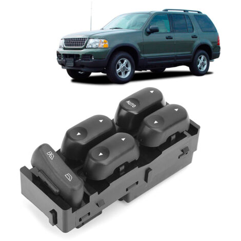 Interruptor principal de elevalunas eléctrico 1L5Z-14529-AB para Ford Explorer Sport Trac 2001-2003 ABS
