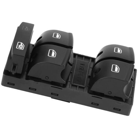 Interruptor principal de elevalunas eléctrico para Audi A3 A6 Q7 - Negro 4F0959851A