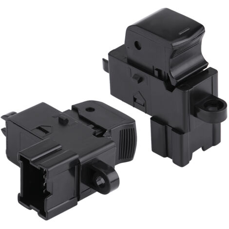Interruptor principal de elevalunas eléctrico para Nissan Murano Teana Qashqai - Modelo OE 25411JD000, ABS negro
