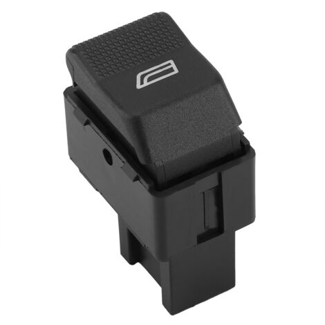 Interruptor principal de elevalunas eléctrico para Volkswagen/Seat - 6X0959855B - Negro. Compatible con Lupo, Ibiza y Córdoba.