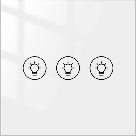 Interruptor regulador de intensidad WiFi Tuya con temporizador integrado, control remoto mediante aplicación, 1/2/3 vías, inductivo y táctil, 90-250V