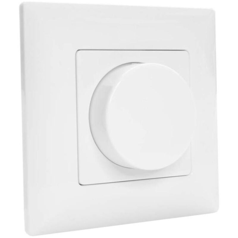 

Interruptor Regulador LED Triac RF Blanco - Blanco