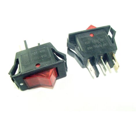 INTERRUPTOR ROJO 15A ON-OFF IRS-1-6C