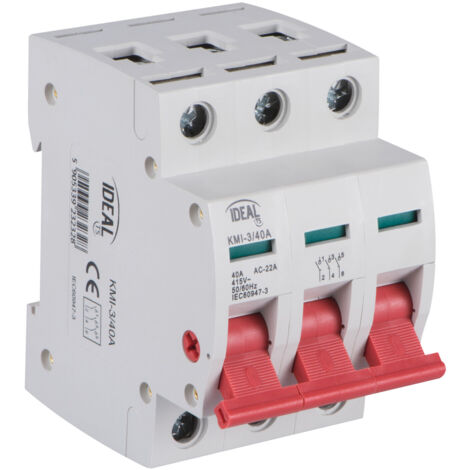 Interruptor seccionador ideal KMI 40A 3P