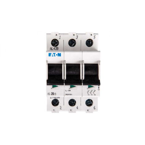 Interruptor seccionador modular 20A 3P IS203 276260