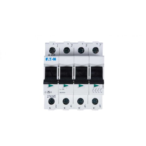 Interruptor seccionador modular 25A 4P IS254 276265