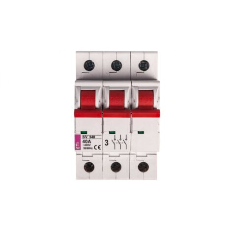 Interruptor seccionador modular 40A 3P 400V SV 340 002423323