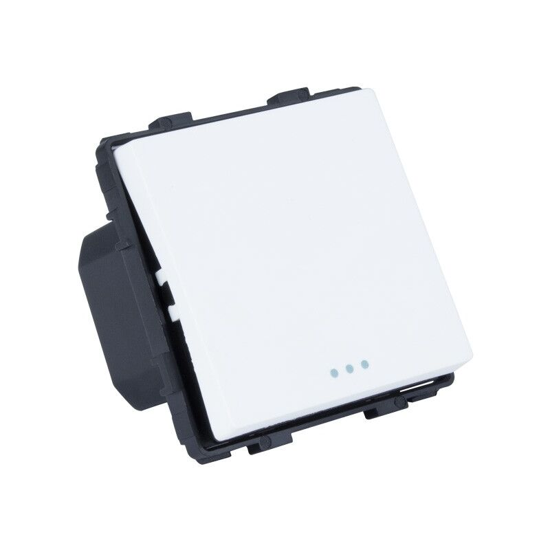 

Interruptor Simple de Cruzamiento Modern Blanco. - Blanco