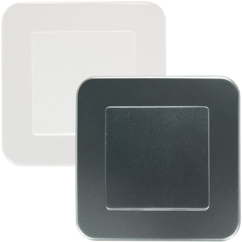 

Interruptor Simple de Cruzamiento Classic Plata. - Plata