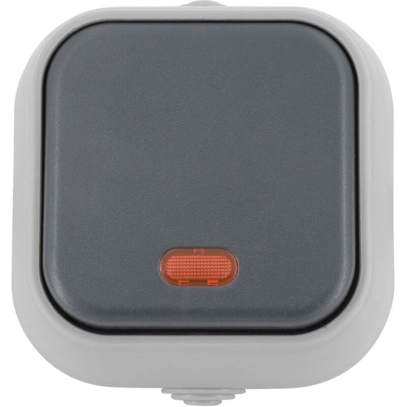 

Interruptor Simple Pulsador con Indicador Luminoso IP54 PC.PC - PCPC