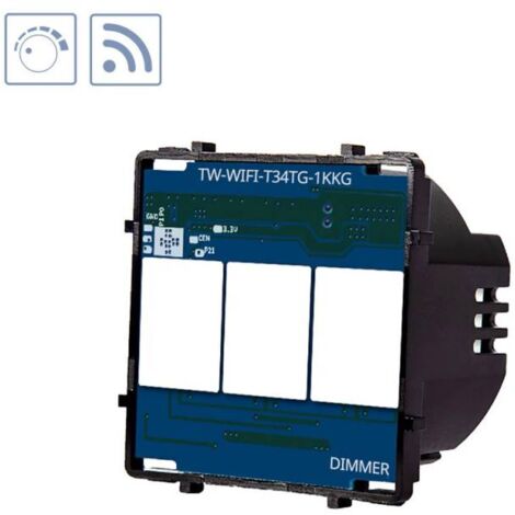 Interruptor táctil con regulador TRIAC Dimmer + WiFi KOOB