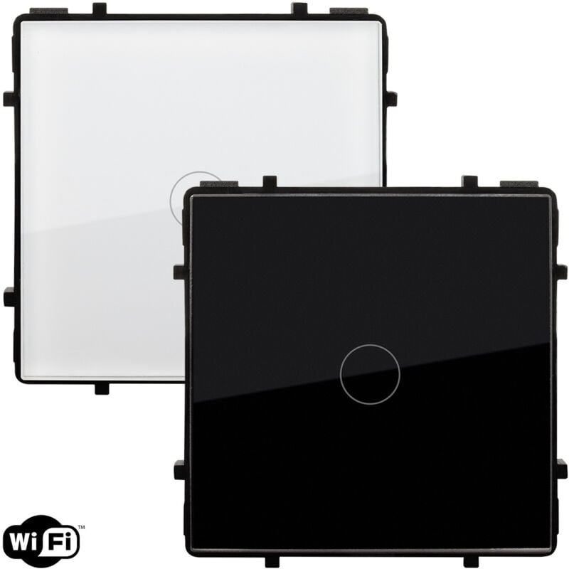 

Interruptor Táctil Simple Smart WiFi Modern Blanco. - Blanco