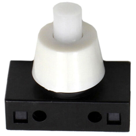 Interruptor Unipolar con Pulsador 2A 250V Blanco