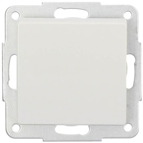 Interruptor unipolar de empotrar blanco GSC