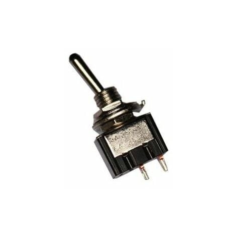 Interruptor unipolar metálico 3A mini EDM 45040