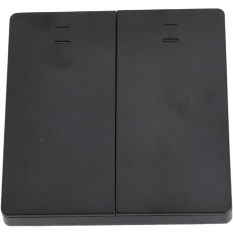 Interruptor Wi-Fi inteligente de 2 vías con control por voz, aplicación y táctil para uso doméstico.