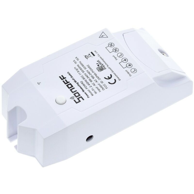 

Medidor inteligente de energía SONOFF Pow R2 15A - Blanco
