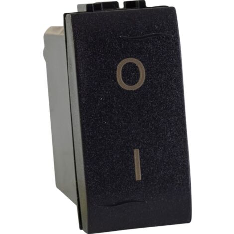 INTERRUTORE BIPOLARE LIVING PLUS 16A GRIGIO MAURER