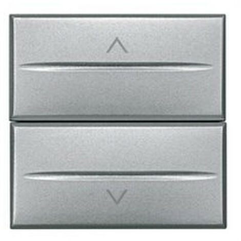 ETTROIT LG0402 interruttore bipolare 2P 16A argento 0-1 compatibile bticino  Living silver