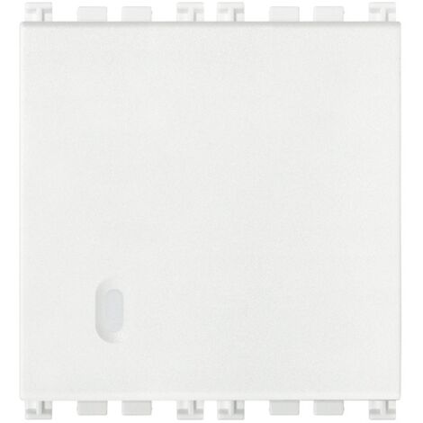 Interruttore 1P 10AX 2M bianco Vimar Arkè 19000.2.B